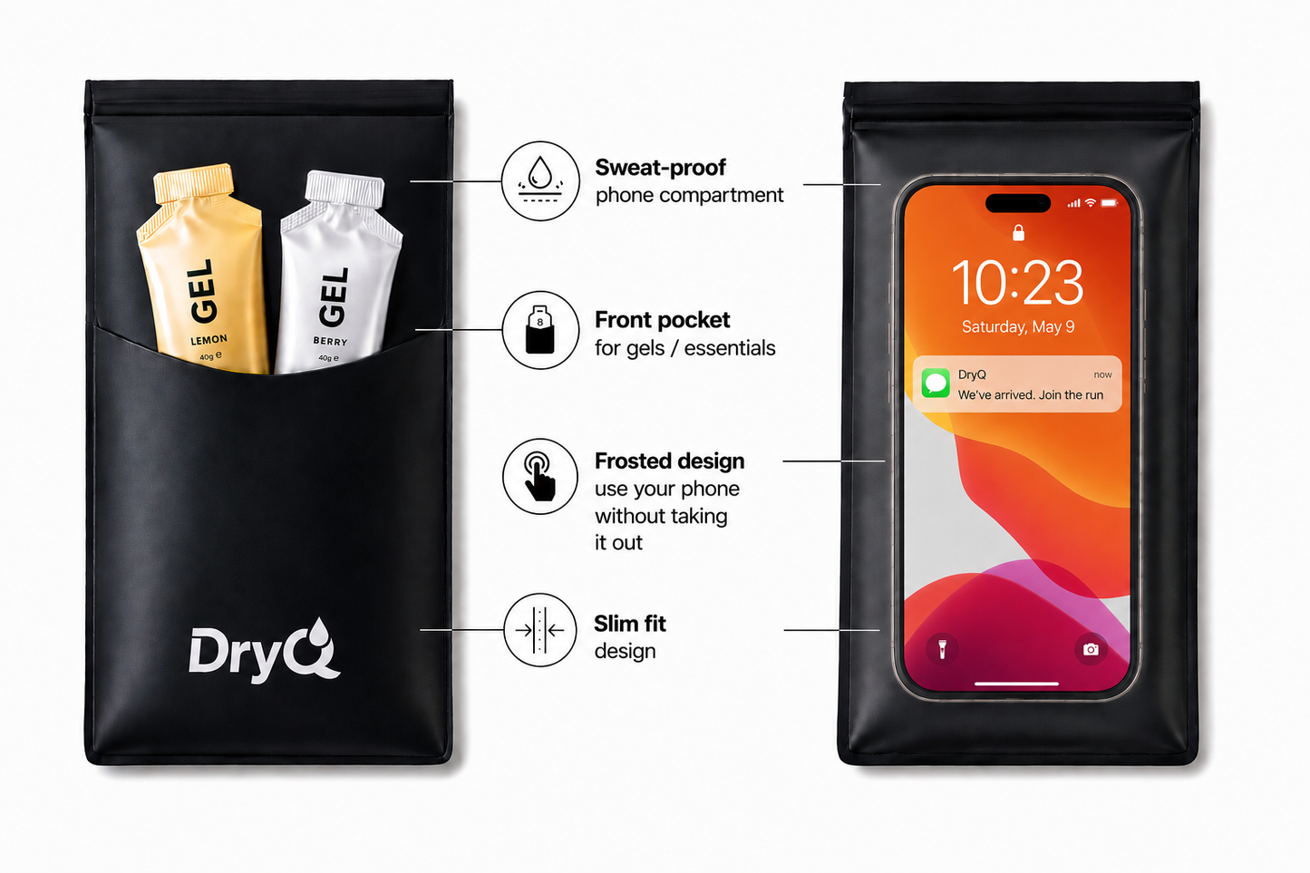 DryQ Run Pouch - Standard