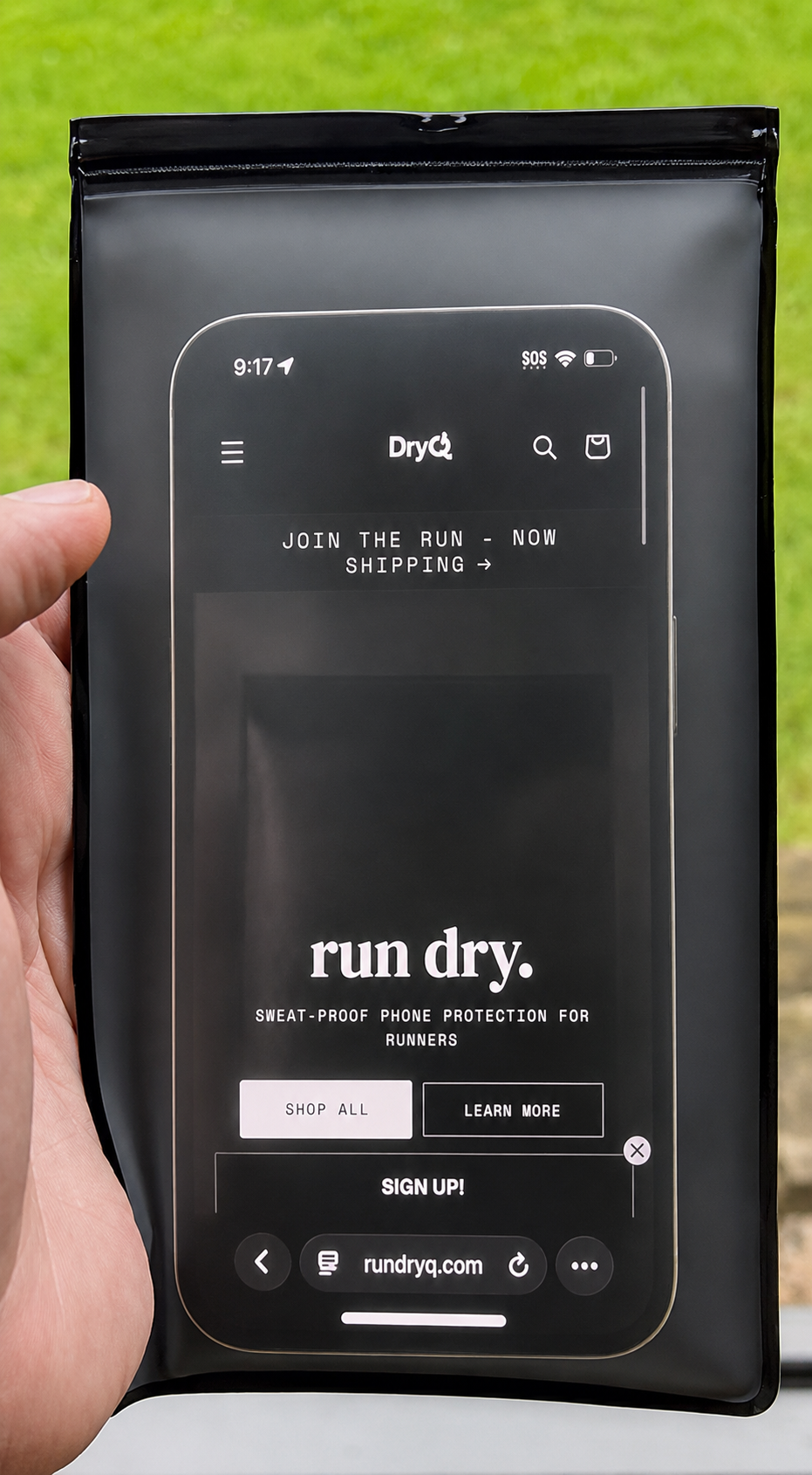 DryQ x BoMF Max Phone Pouch (Limited Drop)